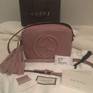NEW Gucci Soho Disco. RARE color Cipria/Blush. 🌸